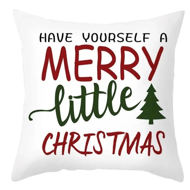 Cartoon Christmas Pillow Cover