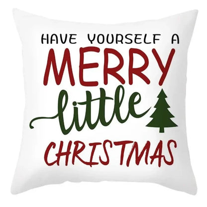 Cartoon Christmas Pillow Cover