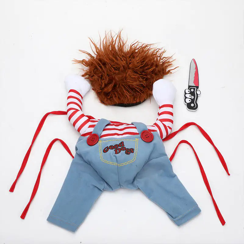 Pet's Chucky Doll Costume - MeeowShop