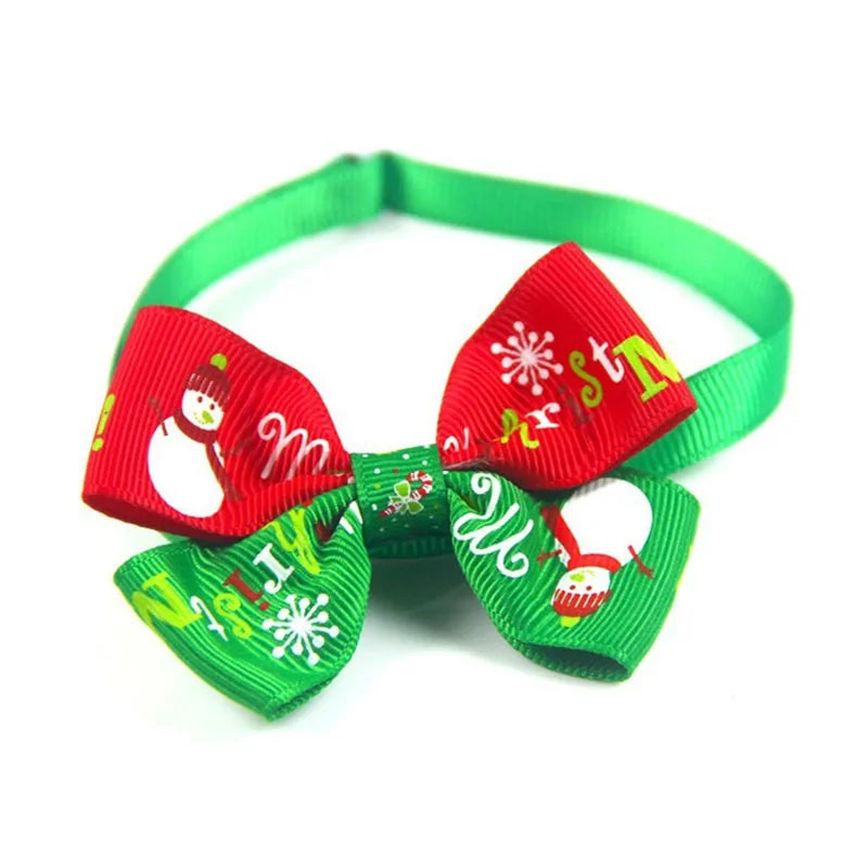 Pet's Festive Bowtie Collars - MeeowShop