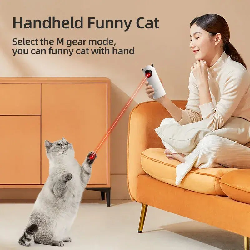 Cat's Auto-Smart Laser Projector Toy - MeeowShop