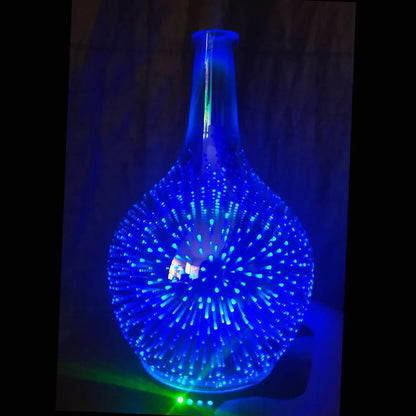 7 Color Light 3D Glass Humidifier