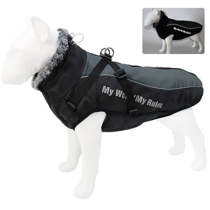 Dog's Waterproof Cotton Coat - MeeowShop