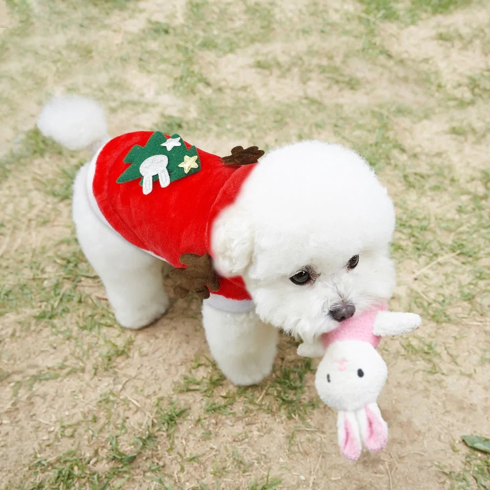 Pet's Christmas Clothes Santa Costume - MeeowShop