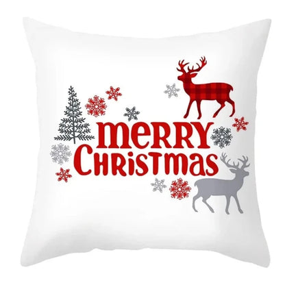 Cartoon Christmas Pillow Cover