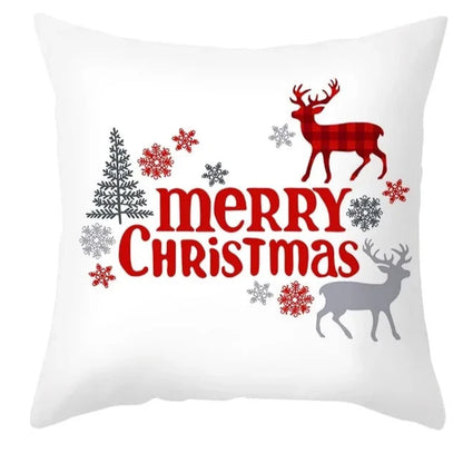 Cartoon Christmas Pillow Cover