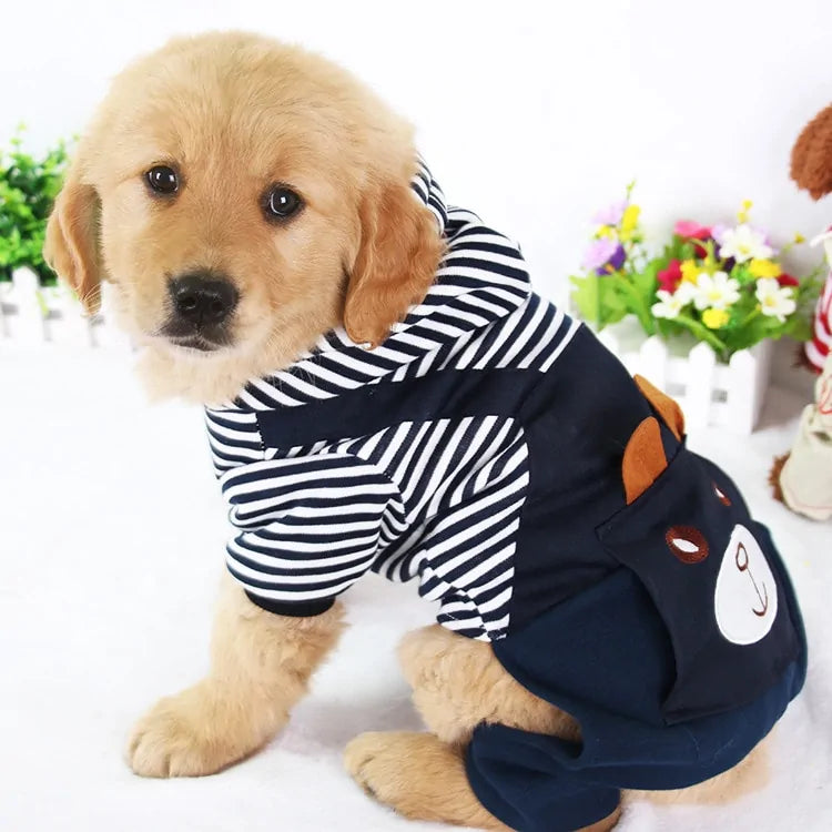 Pet's Fashion Striped Outfits - MeeowShop