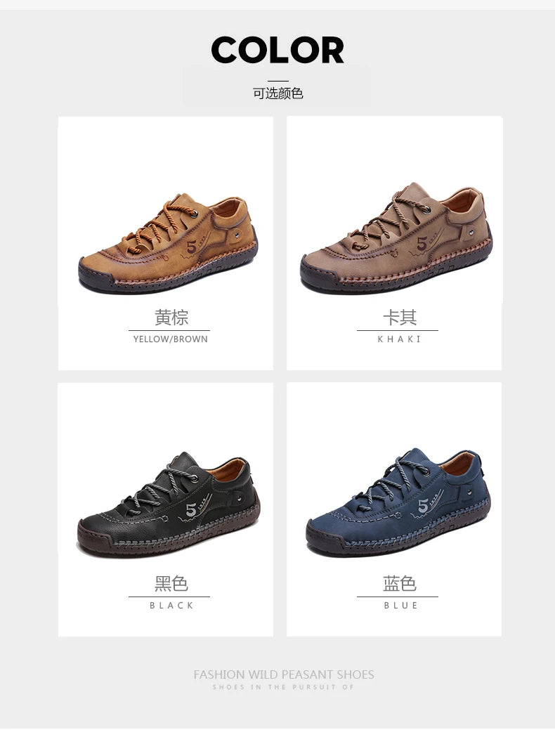 High Quality Moccasins Men Casual Shoes Comfortable Leather Shoes For Men Sapato Masculino