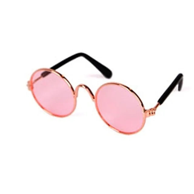 Pet's Round Vintage Sunglasses - MeeowShop