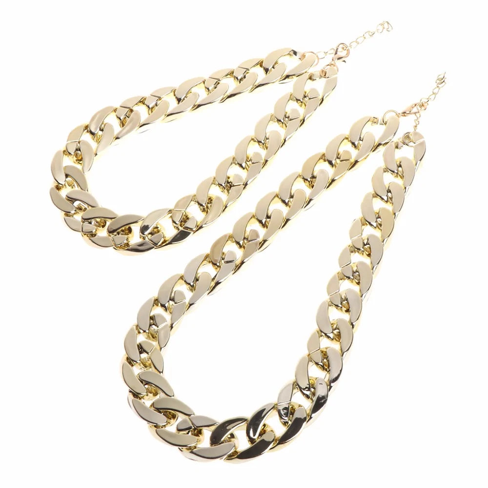 Pet's Fashionable Gold Chain Necklace - MeeowShop