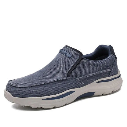 New Men Canvas Shoes Fashion Men's Casual Shoes Light Non-slip Loafer Washed Denim Flat shoes Outdoor Sneakers Vulcanized Shoes