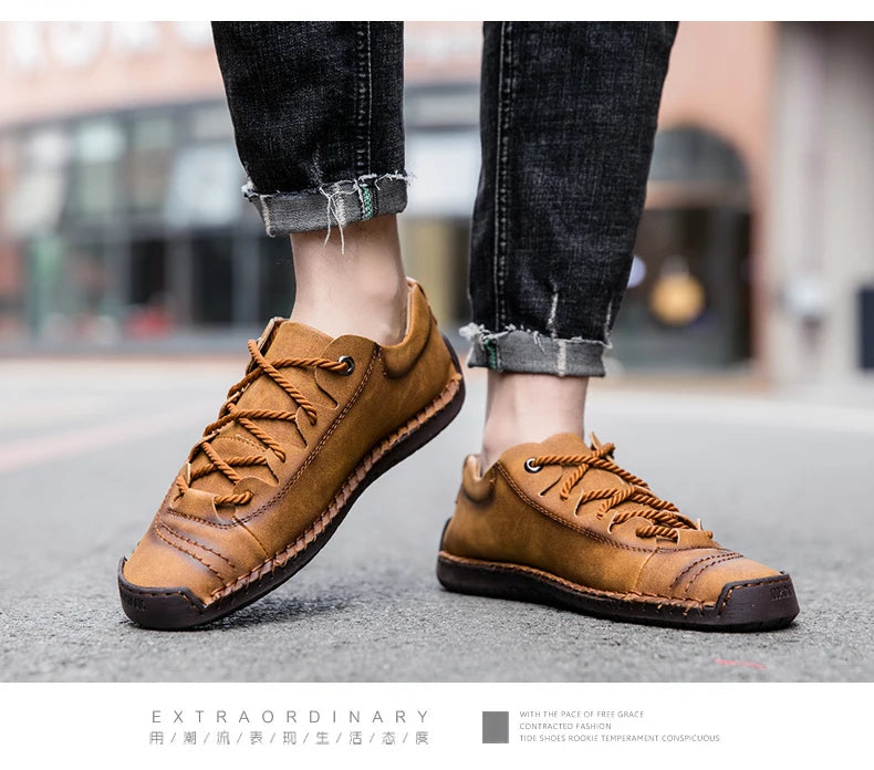 High Quality Moccasins Men Casual Shoes Comfortable Leather Shoes For Men Sapato Masculino