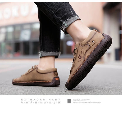 High Quality Moccasins Men Casual Shoes Comfortable Leather Shoes For Men Sapato Masculino