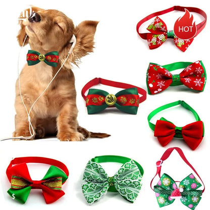 Pet's Festive Bowtie Collars - MeeowShop