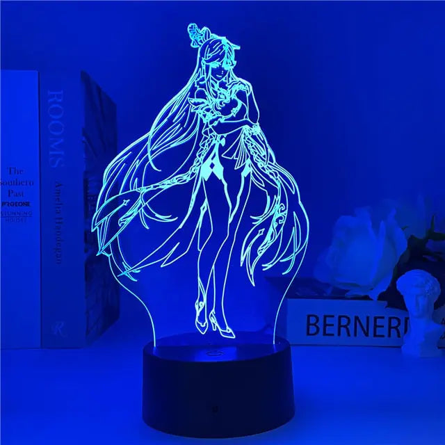 Genshin Impact Night Light's 3D Illusion