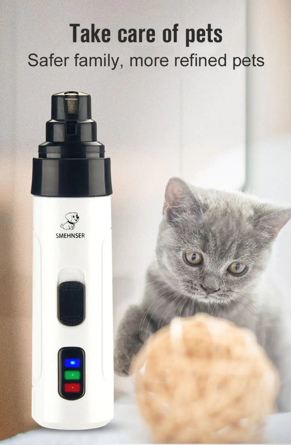 Pet's Silent Cordless Nail Trimmers - MeeowShop