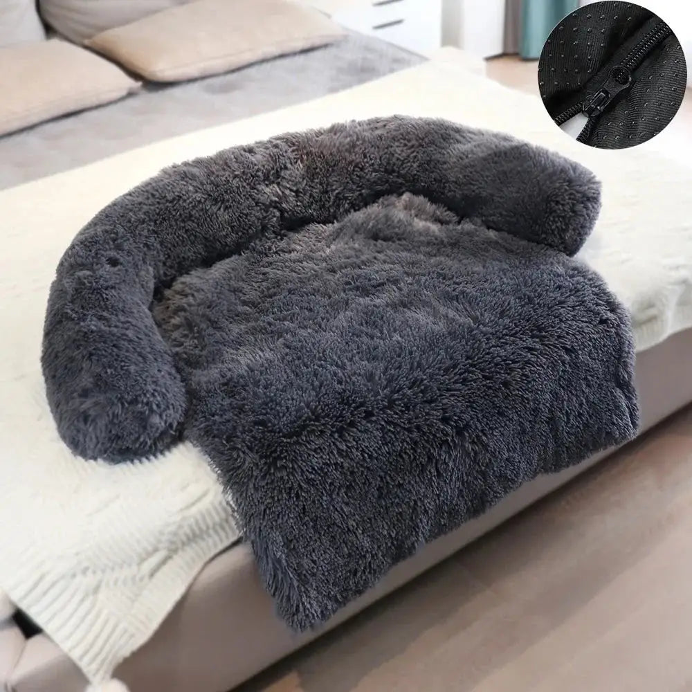 Pet's Washable Plush Bed Sofa - MeeowShop