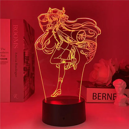 Genshin Impact Night Light's 3D Illusion