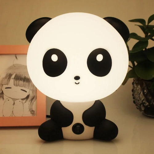 Cartoon Panda Table Desk LED Night Light Lamp