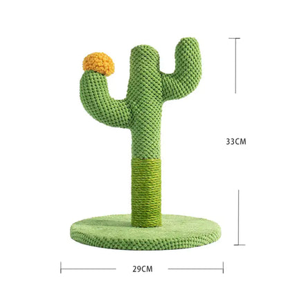 Cat Scratching Post Cacti or Palm Tree