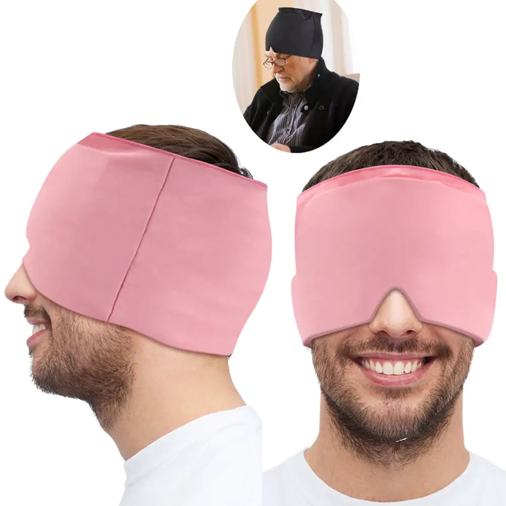 Head Massager & Eye Mask for Stress and Pain Relief