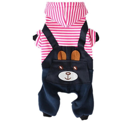 Pet's Fashion Striped Outfits - MeeowShop