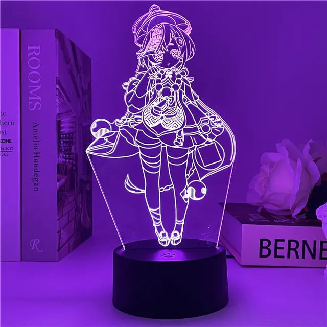 Genshin Impact Night Light's 3D Illusion