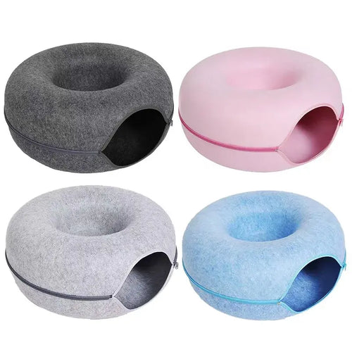 Cat's Colored Donut Tunnel - MeeowShop