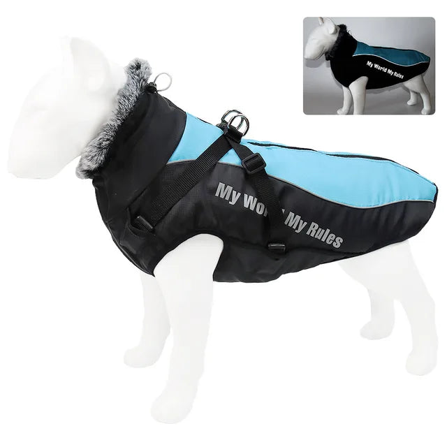 Dog's Waterproof Cotton Coat - MeeowShop