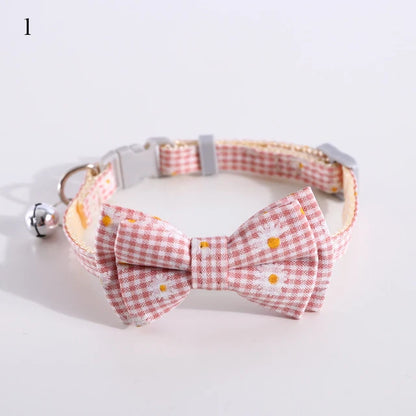 Pet's Plaid Print Bow Tie Collars - MeeowShop