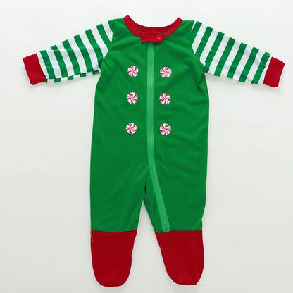 Christmas Elf Family Pajama Set