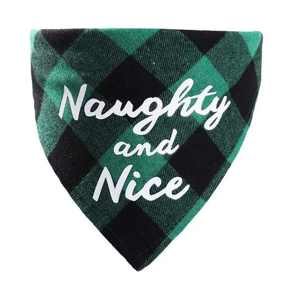 Pet's Christmas Plaid Bandanas - MeeowShop