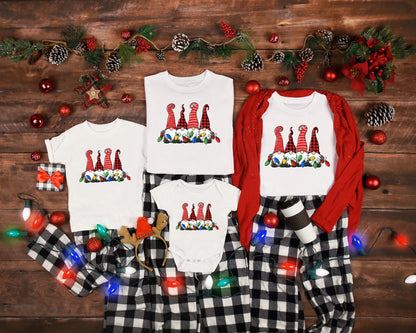 Family Christmas Gnomes Shirts