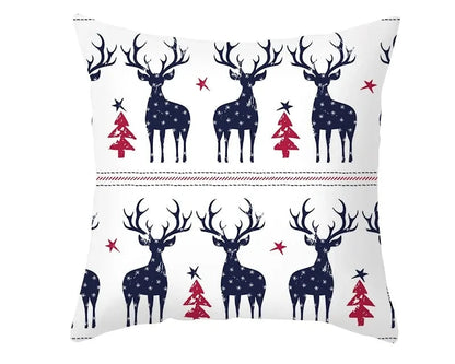 Cartoon Christmas Pillow Cover