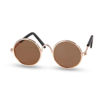 Pet's Round Vintage Sunglasses - MeeowShop