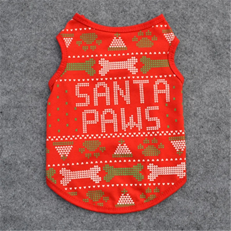 Pet's Cotton Christmas Outfits - MeeowShop