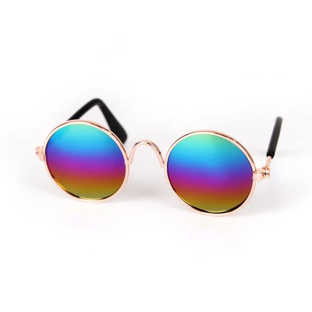 Pet's Round Vintage Sunglasses - MeeowShop