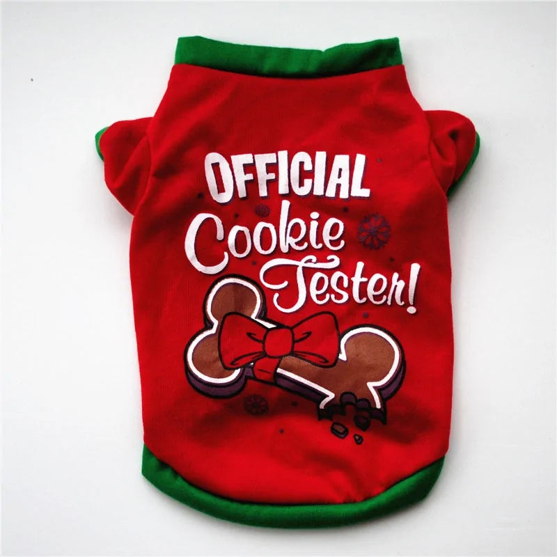 Pet's Cotton Christmas Outfits - MeeowShop