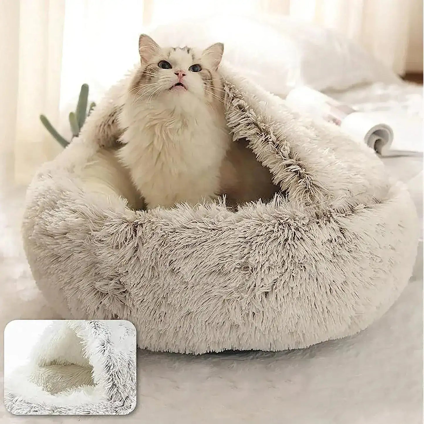 Pet's Soft Plush Bed - MeeowShop