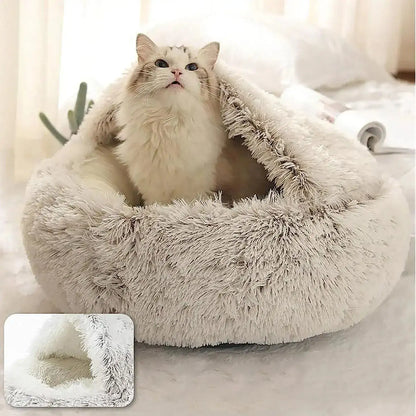 Pet's Soft Plush Bed - MeeowShop