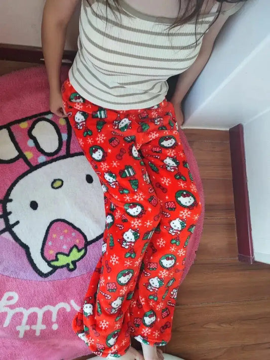 Hello-Kitty Christmas Pajamas