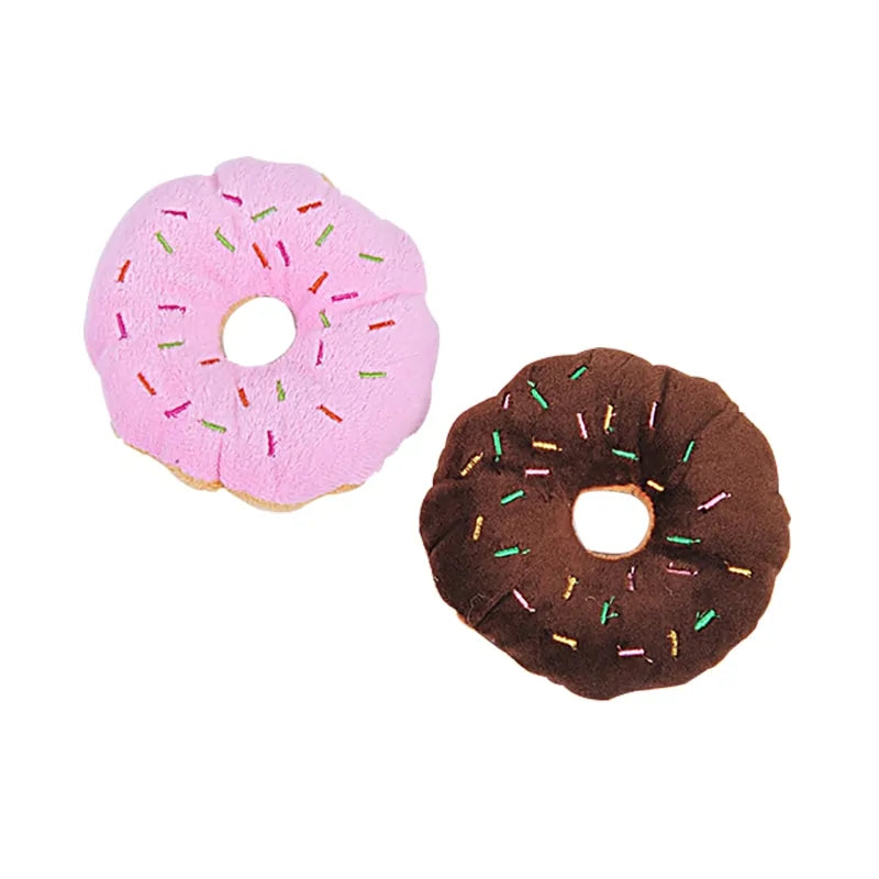 Dog's Chewy Donut Play Toys - MeeowShop