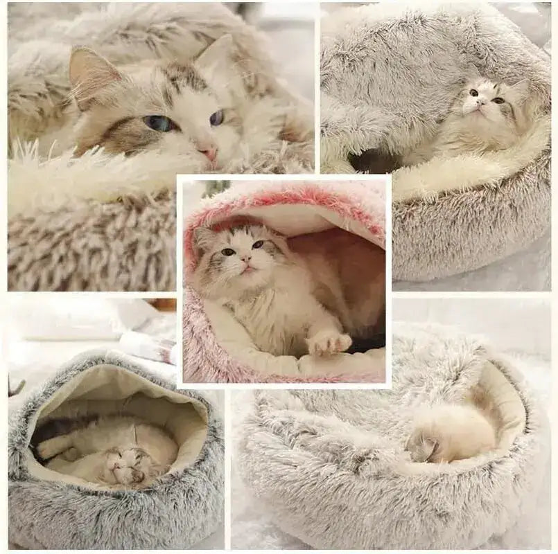 Pet's Soft Plush Bed - MeeowShop