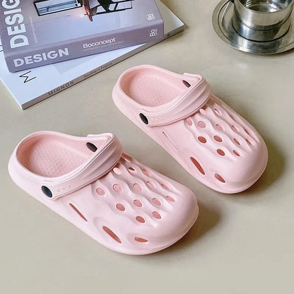 Fashion Sandals Waterproof Slippers Women Shoes Summer Outdoor Slides Soft Sole Garden Shoes Indoor Nursing Clogs Sandals