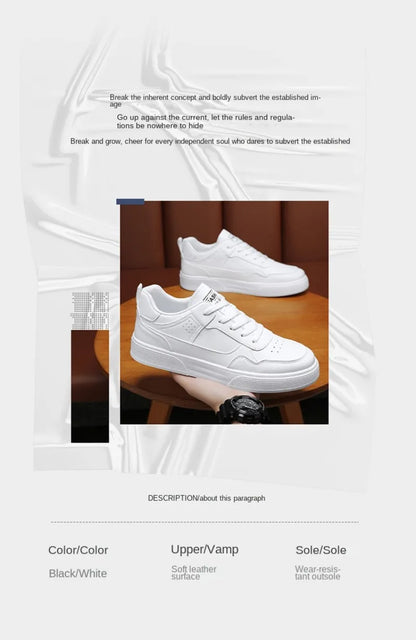 Men's Sneakers White Casual Running for Men 2024 New Breathable Platform Tennis High Quality Comfortable Skateboard Shoeszapatos