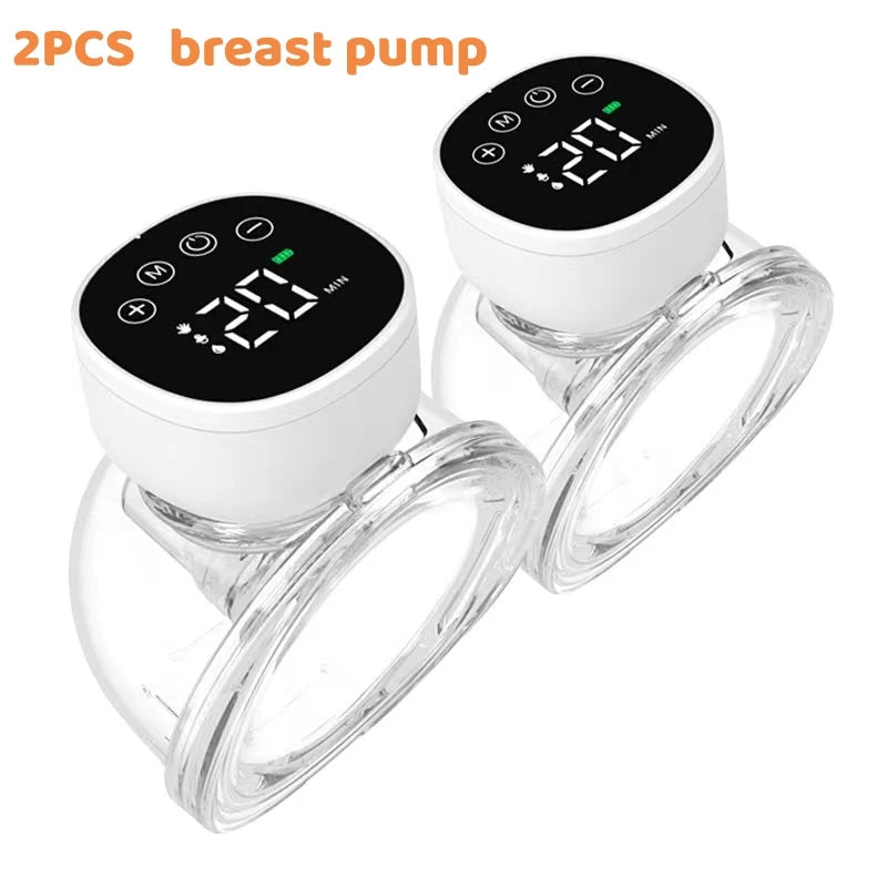 Wearable Breast Pump Electric Handsfree BPA Free 3 Modes 9 Levels USB Charge Milk Collectors Portable Breast Milk Pump Machine