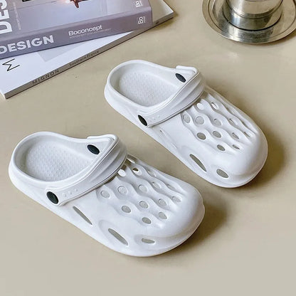 Fashion Sandals Waterproof Slippers Women Shoes Summer Outdoor Slides Soft Sole Garden Shoes Indoor Nursing Clogs Sandals