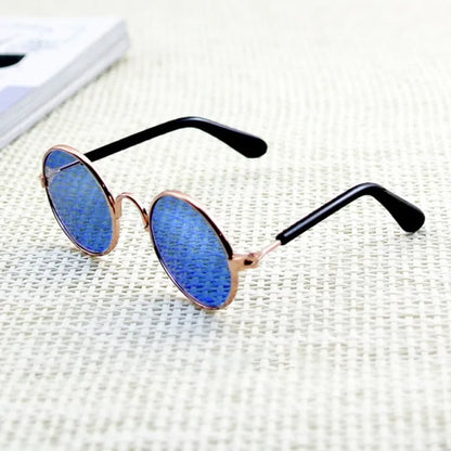 Pet's Round Vintage Sunglasses - MeeowShop