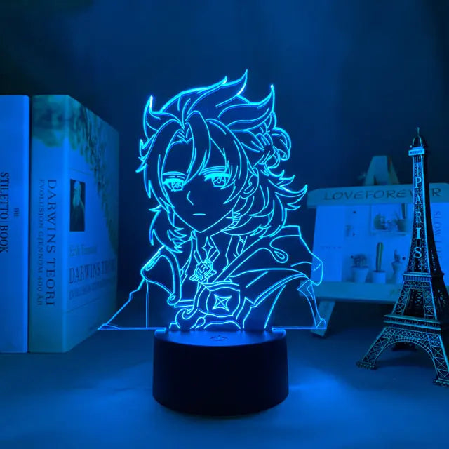 Genshin Impact Night Light's 3D Illusion