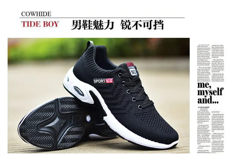 NEW Men's low-top sneakers Sports large size men's board shoes trendy shoes men's casual running shoes